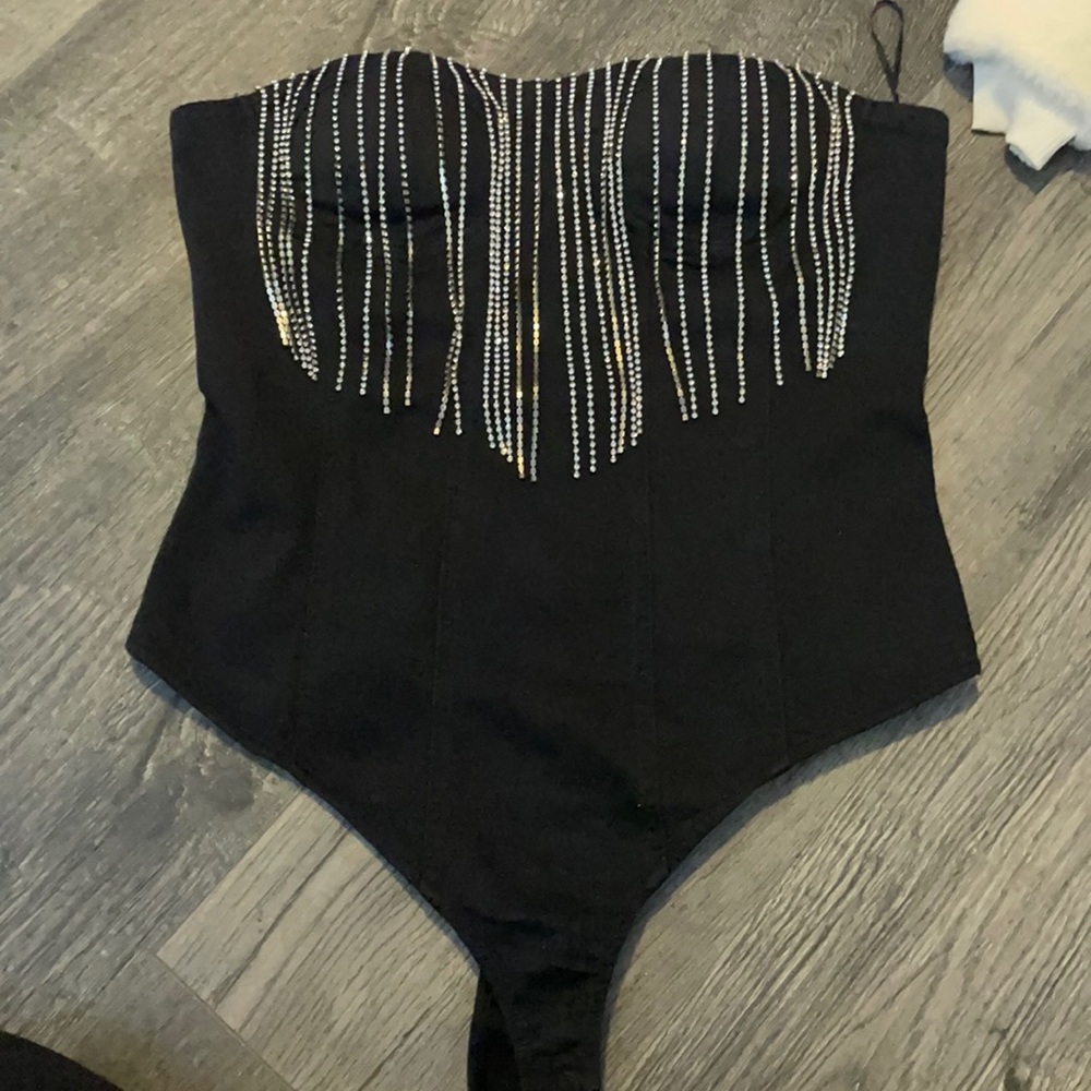 Black body suit